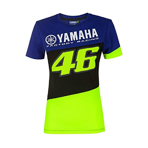 Valentino Rossi T-Shirts Yamaha VR46,Frau,XL,Blau von Valentino Rossi