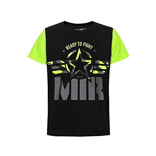 Joan Mir Unisex-Youth Mir T-Shirt, Schwarz, 8-9 von VR46