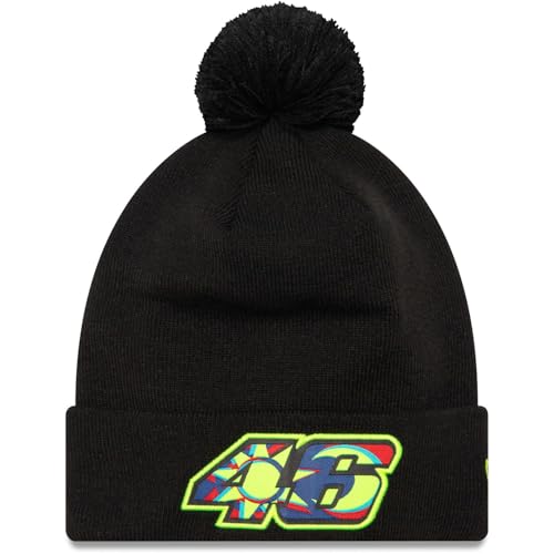 VR46 New ERA Fall 2024 Beanie,Man,Schwarz,One Size VR46 New ERA Fall 2024 Beanie,Man,Schwarz,One Size von VR46