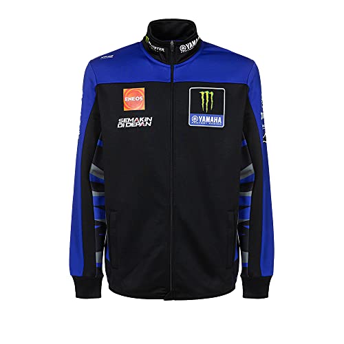 VR46 Sweatshirt Replica Team Yamaha Monster ,Mann,XXL,Schwarz von Valentino Rossi