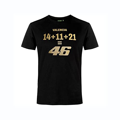VR46 T-Shirt, Gemischt T-Shirt, Schwarz, 2021 VR46 T-Shirt, Gemischt T-Shirt, Schwarz, 2021 von VR46