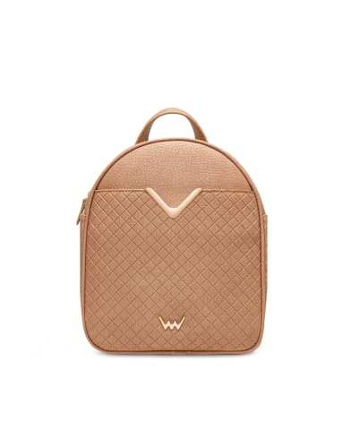 VUCH Rucksack Carren Beige für Frauen, Urbane Rucksacktasche für Damen, Eleganter Tagesrucksack von VUCH