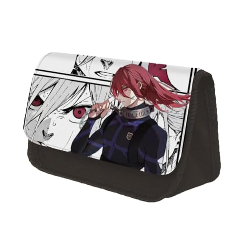 VUEHVO Blue Lock Federmäppchen, Anime Isagi Yoichi/Bachira Meguru/Seishiro Nagi Federmäppchen Große Kapazität Stifttasche Studenten Schreibwaren Tasche für Studenten Teenager, Typ11, 22*7.5*13CM, von VUEHVO