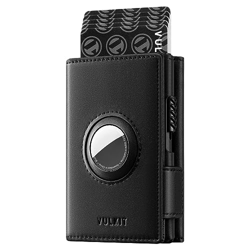 VULKIT Airtag-Geldbörse RFID-Geldbörse Herren-Geldbörse Leder-Kartenetui mit Airtag-Halter Aluminium-Pop-Up-Geldbörse Kreditkartenetui für Herren mit Ausweisfenster und Magnetverschluss VULKIT Airtag-Geldbörse RFID-Geldbörse Herren-Geldbörse Leder-Kartenetui mit Airtag-Halter Aluminium-Pop-Up-Geldbörse Kreditkartenetui für Herren mit Ausweisfenster und Magnetverschluss von VULKIT
