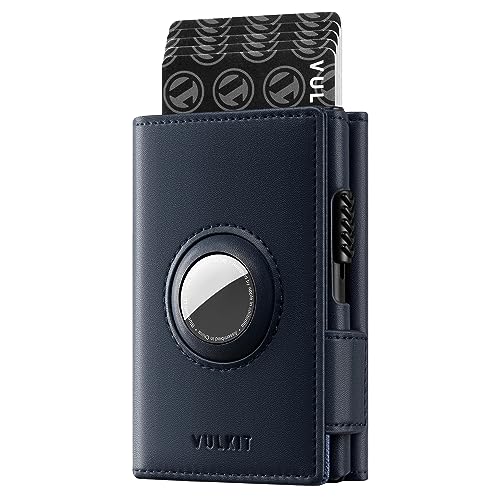 VULKIT Airtag-Geldbörse RFID-Geldbörse Herren-Geldbörse Leder-Kartenetui mit Airtag-Halter Aluminium-Pop-Up-Geldbörse Kreditkartenetui für Herren mit Ausweisfenster und Magnetverschluss VULKIT Airtag-Geldbörse RFID-Geldbörse Herren-Geldbörse Leder-Kartenetui mit Airtag-Halter Aluminium-Pop-Up-Geldbörse Kreditkartenetui für Herren mit Ausweisfenster und Magnetverschluss von VULKIT