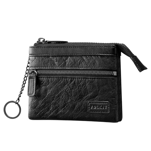 VULKIT Kreditkartenhalter wasserdichte EDC-Tasche Dupont-Papierkarten-Geldbörse mit abnehmbarem Schlüsselanhänger RFID-blockierende Reißverschlusstasche für Damen und Herren VULKIT Kreditkartenhalter wasserdichte EDC-Tasche Dupont-Papierkarten-Geldbörse mit abnehmbarem Schlüsselanhänger RFID-blockierende Reißverschlusstasche für Damen und Herren von VULKIT