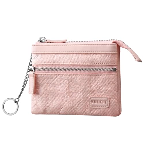 VULKIT Kreditkartenhalter wasserdichte EDC-Tasche Dupont-Papierkarten-Geldbörse mit abnehmbarem Schlüsselanhänger RFID-blockierende Reißverschlusstasche für Damen und Herren VULKIT Kreditkartenhalter wasserdichte EDC-Tasche Dupont-Papierkarten-Geldbörse mit abnehmbarem Schlüsselanhänger RFID-blockierende Reißverschlusstasche für Damen und Herren von VULKIT