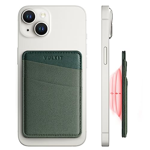 VULKIT Magsafe Wallet Kompatibel mit iPhone 15/14/13/12er Serie, Dehnbarer Lycra-RFID-Kartenhalter mit MagSafe-Magnet VULKIT Magsafe Wallet Kompatibel mit iPhone 15/14/13/12er Serie, Dehnbarer Lycra-RFID-Kartenhalter mit MagSafe-Magnet von VULKIT