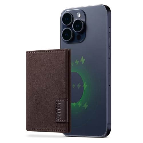 VULKIT Magsafe Wallet Kompatibel mit iPhone 15/14/13/12 Serie, Leder 4 Karten Wallet RFID-blockierendes Telefon Wallet mit Magnetverschluss VULKIT Magsafe Wallet Kompatibel mit iPhone 15/14/13/12 Serie, Leder 4 Karten Wallet RFID-blockierendes Telefon Wallet mit Magnetverschluss von VULKIT