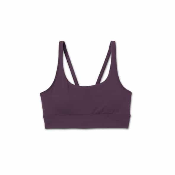 VUORI Yosemite Longline Bra Damen (Pflaume XS) von VUORI