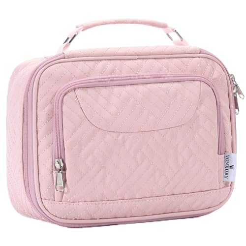 VX VONXURY Federmäppchen, Großes Fassungsvermögen Federtasche, tragbarer Stift-Organizer mit 2 Abnehmbaren Ebenen, 54 Stück, Maeppchen für Schule, Büro, Uni, Make-up-Tasche VX VONXURY Federmäppchen, Großes Fassungsvermögen Federtasche, tragbarer Stift-Organizer mit 2 Abnehmbaren Ebenen, 54 Stück, Maeppchen für Schule, Büro, Uni, Make-up-Tasche von VX VONXURY