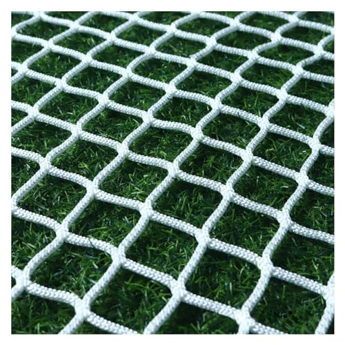 VXHCS Seilnetz Sicherheitsnetz, Hochleistungssportnetz-Sperre, 4cm/4mm Terrassenzaun-Schutznetz, Geländer-Dekorationsnetz Kletternetz(Size:1.5x8m) von VXHCS