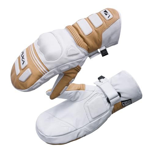 VXW Skihandschuhe, wasserdicht, Fleece-Thermohandschuhe, Snowboard-, Schneemobil-Handschuhe, für Herren und Damen, Winter, Schnee, Outdoor, Skifahren, Schnee (Größe XL) von VXW