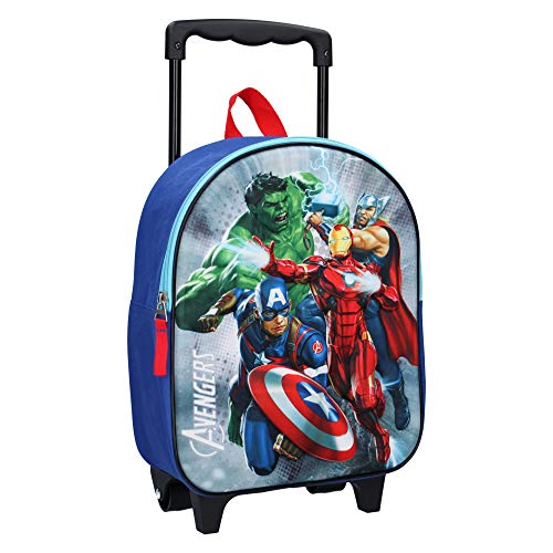 Marvel Avengers Save The Day | Trolley Rucksack 3D | Mit schönem dreidimensionalem Bild | Ideal für ein Wochenende oder einen Kurzurlaub | Red Blau -Einheitsgröße Marvel Avengers Save The Day | Trolley Rucksack 3D | Mit schönem dreidimensionalem Bild | Ideal für ein Wochenende oder einen Kurzurlaub | Red Blau -Einheitsgröße von Vadobag