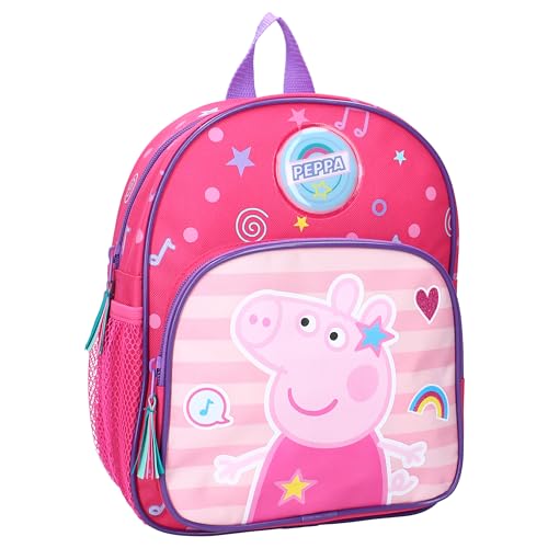 Vadobag Rucksack Peppa Music And Dance, Fuchsia, S, Minimalistisch, fuchsia, S, Minimalistisch von Vadobag