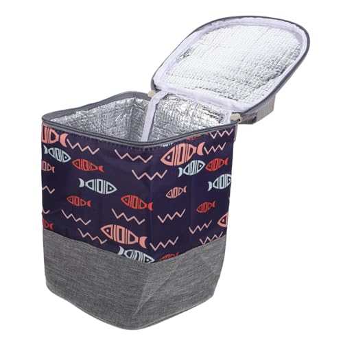 Vaguelly Babyflaschentasche Für Draußen Babyflaschenbeutel Isolierte Aufbewahrungstasche Für Babyflaschen Isolierte Babyflaschentasche Kühltaschen Für Babyflaschen Tragbar Aluminiumfolie von Vaguelly