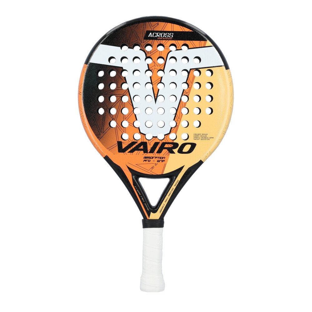 Vairo Across Finish Padel Racket Orange von Vairo