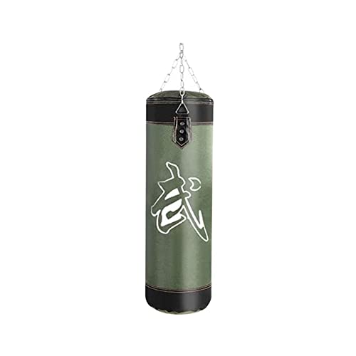 Boxing Bag Strapazierfähiger Oxford-Stoff, Boxsandfüllung, verdicken, Training, Fitnessübungen, Schlagsandsack Punching Bag(Color:60cm Green) von VaizA