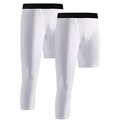Valcatch 1/2 Pack Jungen Einbein-Kompressionshose Basisschicht Jugend Kind Athletik Fitnessstudio Sport Basketball Running Tights Leggings Valcatch 1/2 Pack Jungen Einbein-Kompressionshose Basisschicht Jugend Kind Athletik Fitnessstudio Sport Basketball Running Tights Leggings von Valcatch