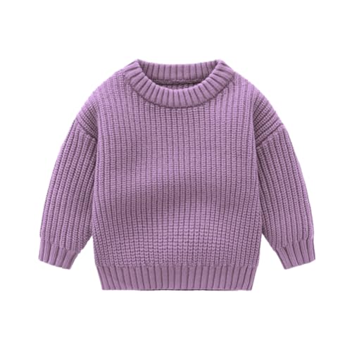 Valcatch Baby Mädchen Strickpullover Langarm Tops für Kleinkind Jungen Warme Strickwaren Pullover Sweatshirt Herbst Winter Kleidung von Valcatch