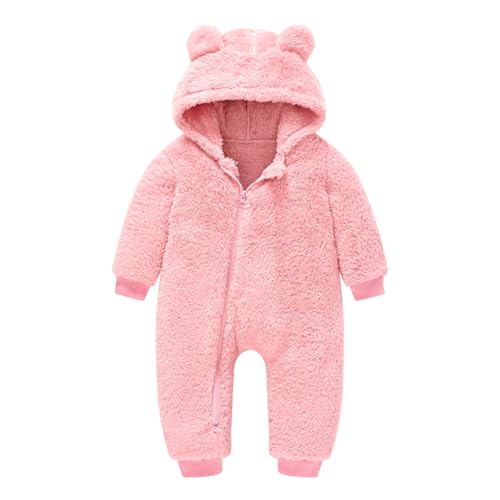 Valcatch Baby Onesie Outfit Anzug Säugling Mädchen Jungen Fleece Overall Strampler Kapuze Winter Schneeanzug Kleidung von Valcatch