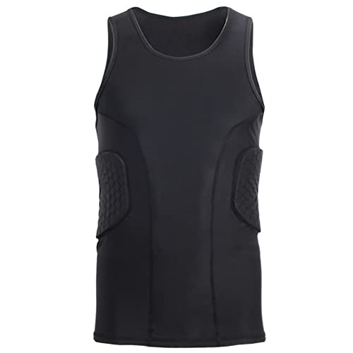 Valcatch Erwachsene Baseball Rib Protector Hüftpolster Shorts Gepolsterte Kompression Shirt Weste Tank Top für Fußball Paintball Valcatch Erwachsene Baseball Rib Protector Hüftpolster Shorts Gepolsterte Kompression Shirt Weste Tank Top für Fußball Paintball von Valcatch