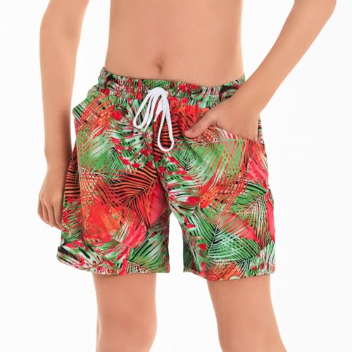 Valcatch Jungen Badehose Kleinkind Schwimmbrett Shorts mit Hosentaschen Schnell trocknende Strandbadebekleidung Badeanzüge Alter 2-12 Jahre von Valcatch