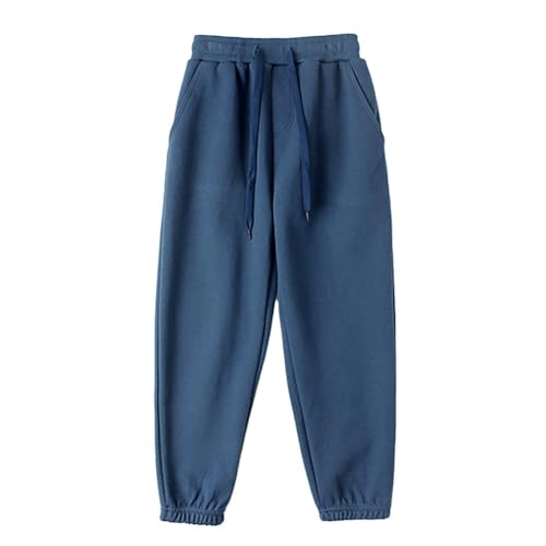 Valcatch Jungen Jogginghose Teens Active Fleece Pull-On Jogginghose Kordelzug Elastische Taille Big Little Boys Hose für 3-12 T von Valcatch