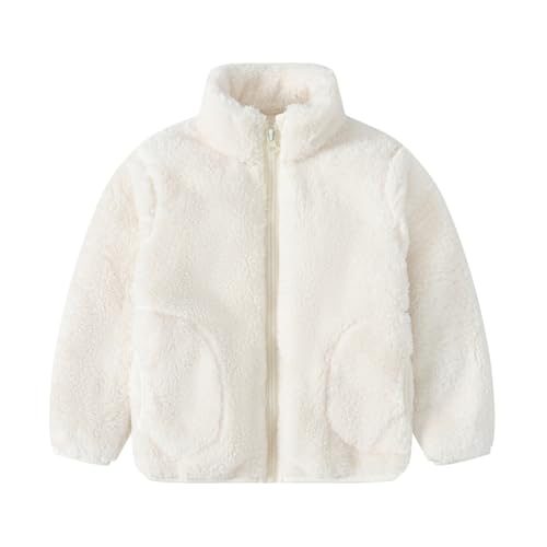 Valcatch Kinder Soft Fleece Jacke mit durchgehendem Reißverschluss Kunstpelz Flauschiger Mantel Winter Warme Oberbekleidung für kleine Jungen Mädchen 2-11 Jahre Valcatch Kinder Soft Fleece Jacke mit durchgehendem Reißverschluss Kunstpelz Flauschiger Mantel Winter Warme Oberbekleidung für kleine Jungen Mädchen 2-11 Jahre von Valcatch