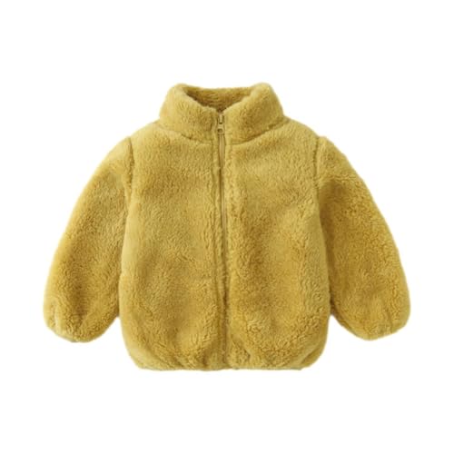 Valcatch Kleinkind Baby Junge Mädchen Fleece Jacke Flauschiger Reißverschluss Mantel Leicht Warm Herbst Winter Oberbekleidung von Valcatch