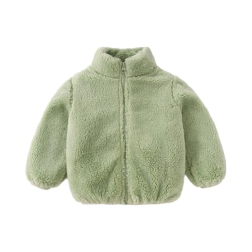 Valcatch Kleinkind Baby Junge Mädchen Fleece Jacke Flauschiger Reißverschluss Mantel Leicht Warm Herbst Winter Oberbekleidung von Valcatch