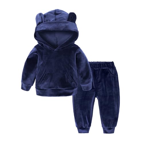 Valcatch Kleinkind Baby Jungen und Mädchen Herbst Kleidung Neugeborene Trainingsanzüge Set Samt Langarm Pullove Hoody Sweatshirts Jogginghose 2Pcs Sport Outfits Unisex für 9M-7T Valcatch Kleinkind Baby Jungen und Mädchen Herbst Kleidung Neugeborene Trainingsanzüge Set Samt Langarm Pullove Hoody Sweatshirts Jogginghose 2Pcs Sport Outfits Unisex für 9M-7T von Valcatch