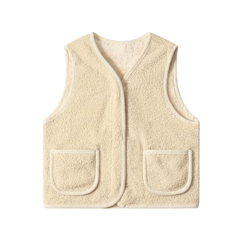 Valcatch Kleinkind Baby Mädchen Fleece Weste Leichte Warme Zip Up Ärmellose Jacke Mit Pocktes Herbst Winter Outwear 6M-5 Jahre Valcatch Kleinkind Baby Mädchen Fleece Weste Leichte Warme Zip Up Ärmellose Jacke Mit Pocktes Herbst Winter Outwear 6M-5 Jahre von Valcatch