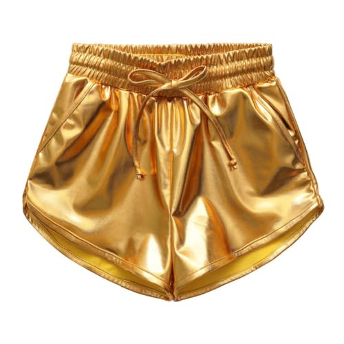 Valcatch Mädchen Metallic Shorts Sparkle Shiny Hot Pants Tanz Sportshorts für Mädchen 4-12 Jahre Valcatch Mädchen Metallic Shorts Sparkle Shiny Hot Pants Tanz Sportshorts für Mädchen 4-12 Jahre von Valcatch