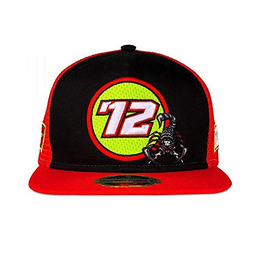 VR/46 RIDERS ACADEMY Kappe Mit Visier 72,Mann,One Size,Rot von Valentino Rossi