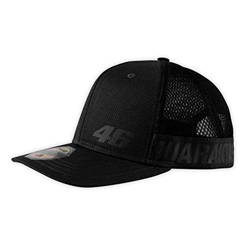 Valentino Rossi Herren Trucker Core Quarantasei Mittlere Schirmmütze, Dunkelgrau, Einheitsgröße EU von Valentino Rossi