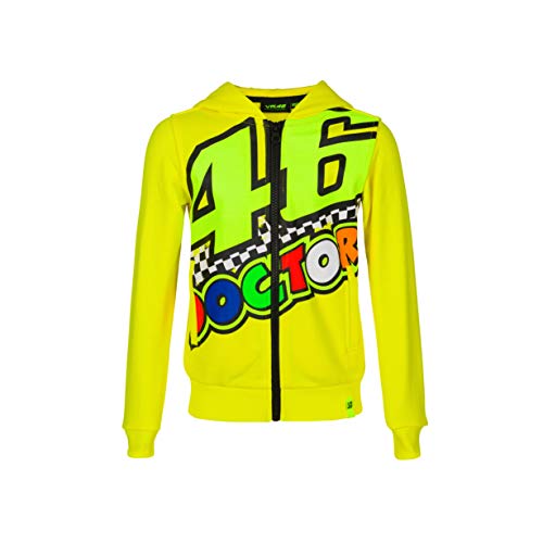 Valentino Rossi Sweatshirt Sun And Moon,Junge,4/5,Gelb von Valentino Rossi