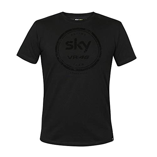 VR46 T-Shirts Sky Racing,Mann,S,Grau von Valentino Rossi