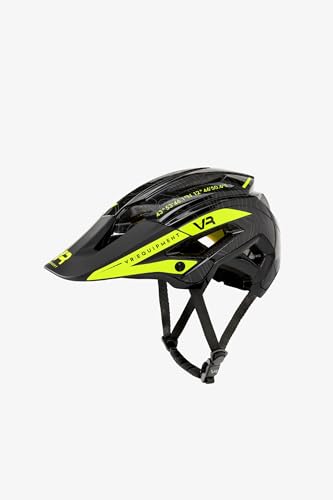 Valentino Rossi Men's Half Face MTB Helm, Schwarz, L von Valentino Rossi