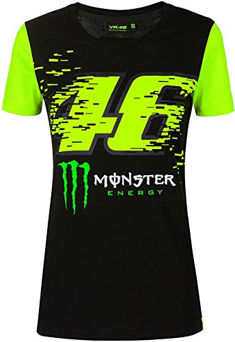 Valentino Rossi T-Shirt Monster Energy 46,XL,Schwarz,Frau von Valentino Rossi