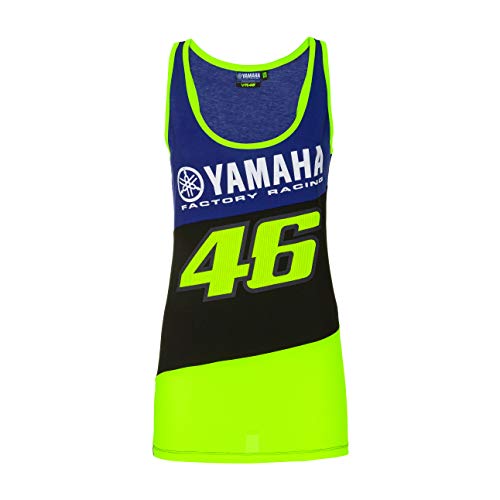 Valentino Rossi Muskelshirt Yamaha VR46,Frau,S,Blau von Valentino Rossi