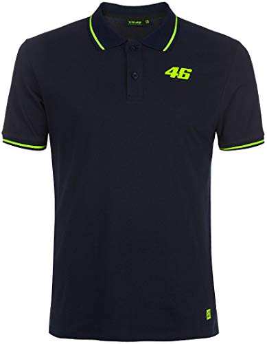 Valentino Rossi Polo Hemd Core,Mann,L,Blau von Valentino Rossi