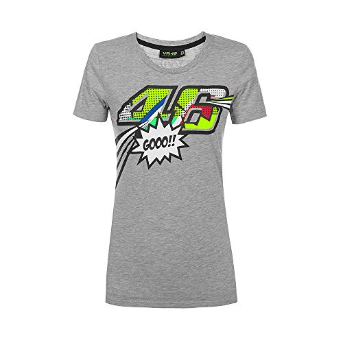 Valentino Rossi Pop Art, Damen Shirt, Hellgrau, S von Valentino Rossi