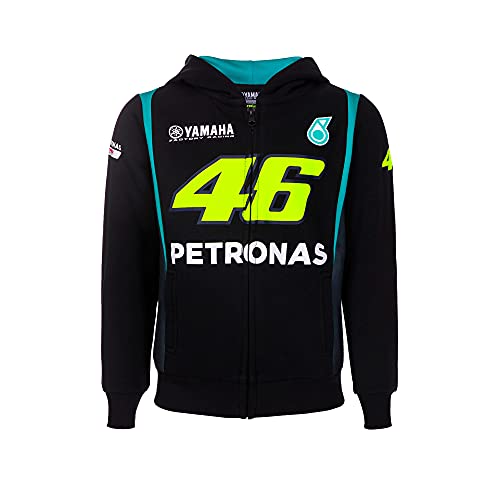 Valentino Rossi Sweatshirt Petronas Yamaha,Junge,4/5,Schwarz von Valentino Rossi