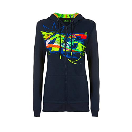 Valentino Rossi Sweatshirt Sun And Moon,Frau,S,Blau von Valentino Rossi