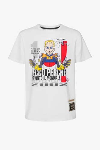 Valentino Rossi T-Shirt Unlimited Collection 2002 World Title,Man,Orange,L Valentino Rossi T-Shirt Unlimited Collection 2002 World Title,Man,Orange,L von Valentino Rossi