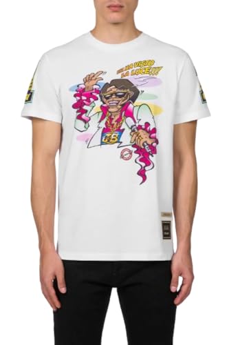 Valentino Rossi T-shirt Unlimited Collection 2003 WORLD TITLE,Man,Pink,S von Valentino Rossi