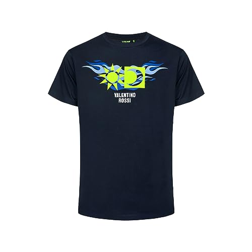 Valentino Rossi T-Shirt VR46 WRTLine,Mann,Blau,L von Valentino Rossi