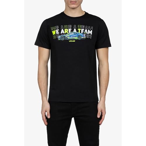 Valentino Rossi Herren Vr46 Wrt Line Hemd, Schwarz, M EU Valentino Rossi Herren Vr46 Wrt Line Hemd, Schwarz, M EU von Valentino Rossi