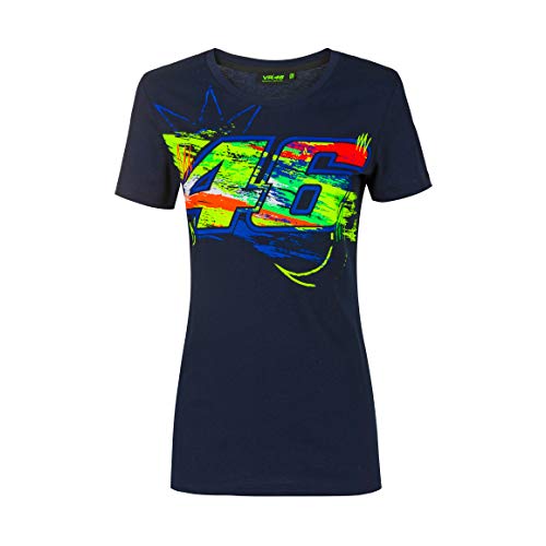 Valentino Rossi T-Shirts Sun And Moon,Frau,S,Blau von Valentino Rossi